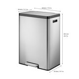 EKO, Bote de Basura con Pedal de 45 L