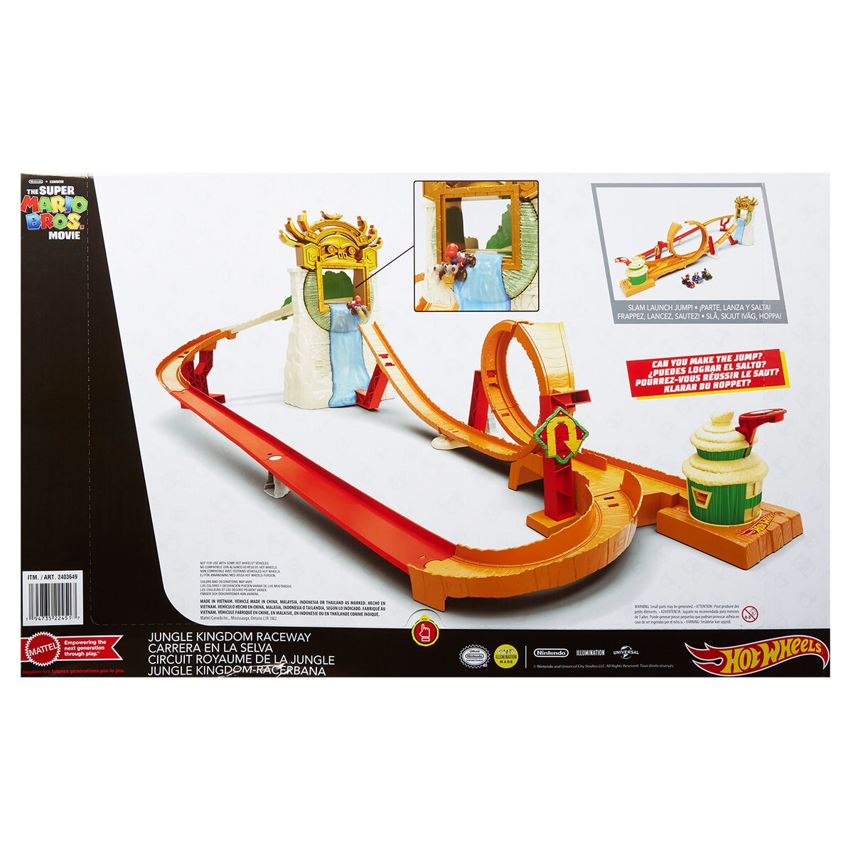 Pista hot wheel mario bros online