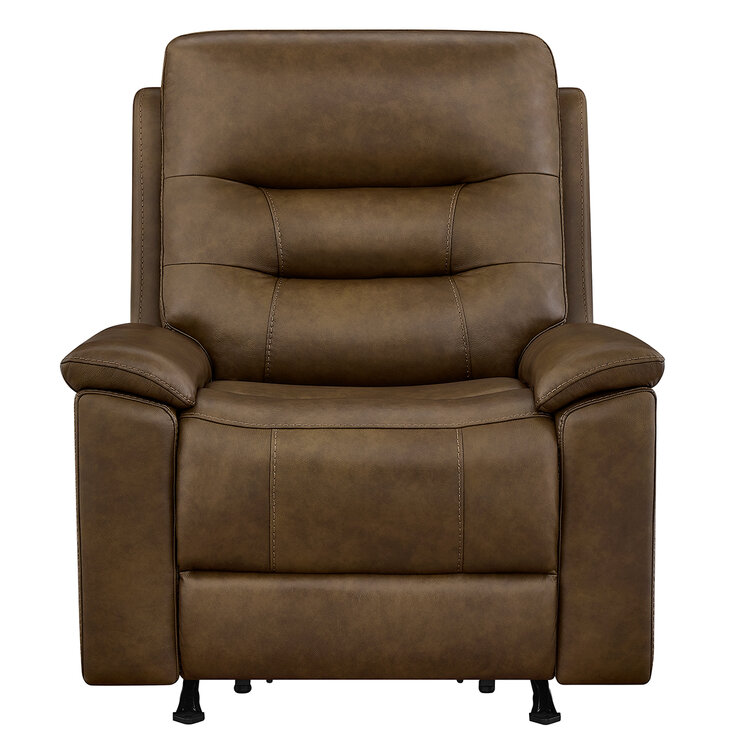 Barcalounger, Sillón Reclinable de Piel con Reposacabezas Eléctrico