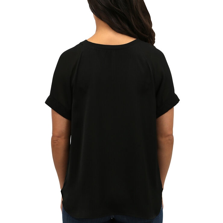 Leo & Nicole Blusa para Dama Negro Extra Chica