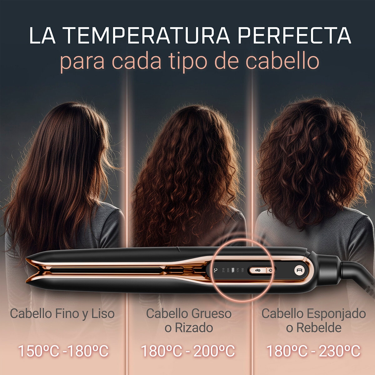 Rowenta, Alaciadora Thermocare para Cabello