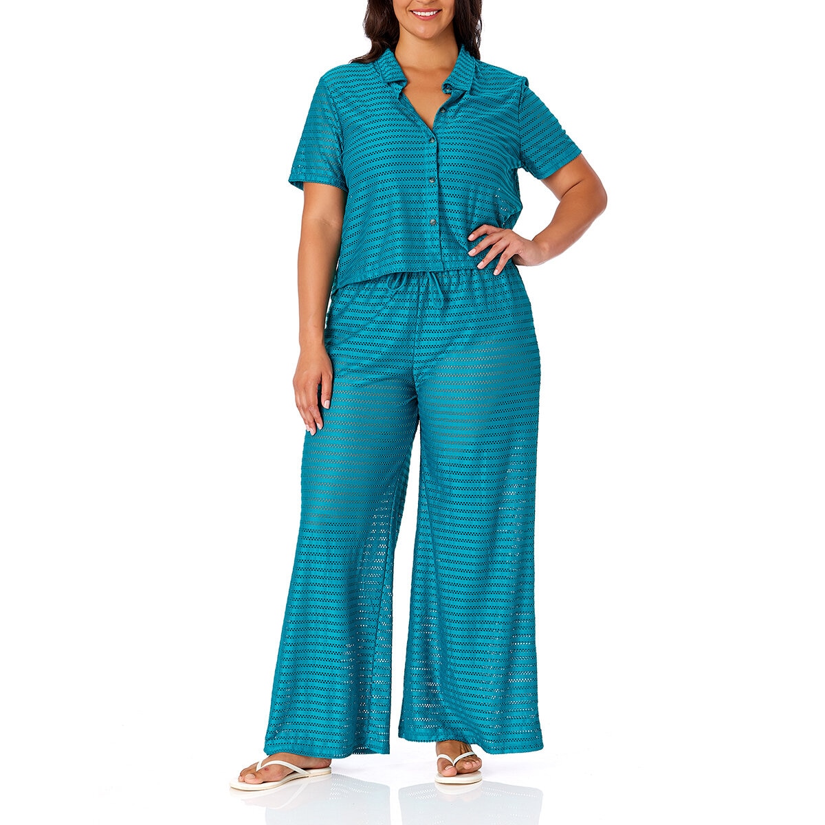 Hurley Conjunto de Playa para Dama Verde Extra Grande