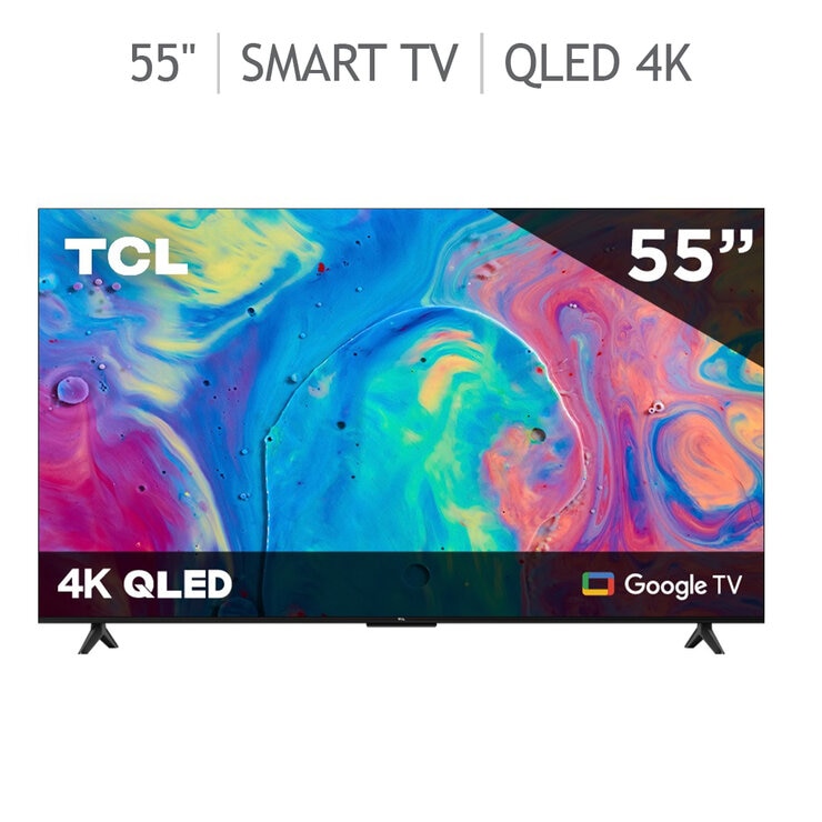TCL Pantalla 55" QLED 4K UHD Google TV