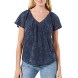Cupio Blusa para Dama Azul Extra Grande
