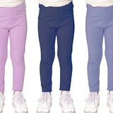 Pekkle Pantalones 3 piezas para Niños y Niñas Morado / Azul / Azul 3 Años