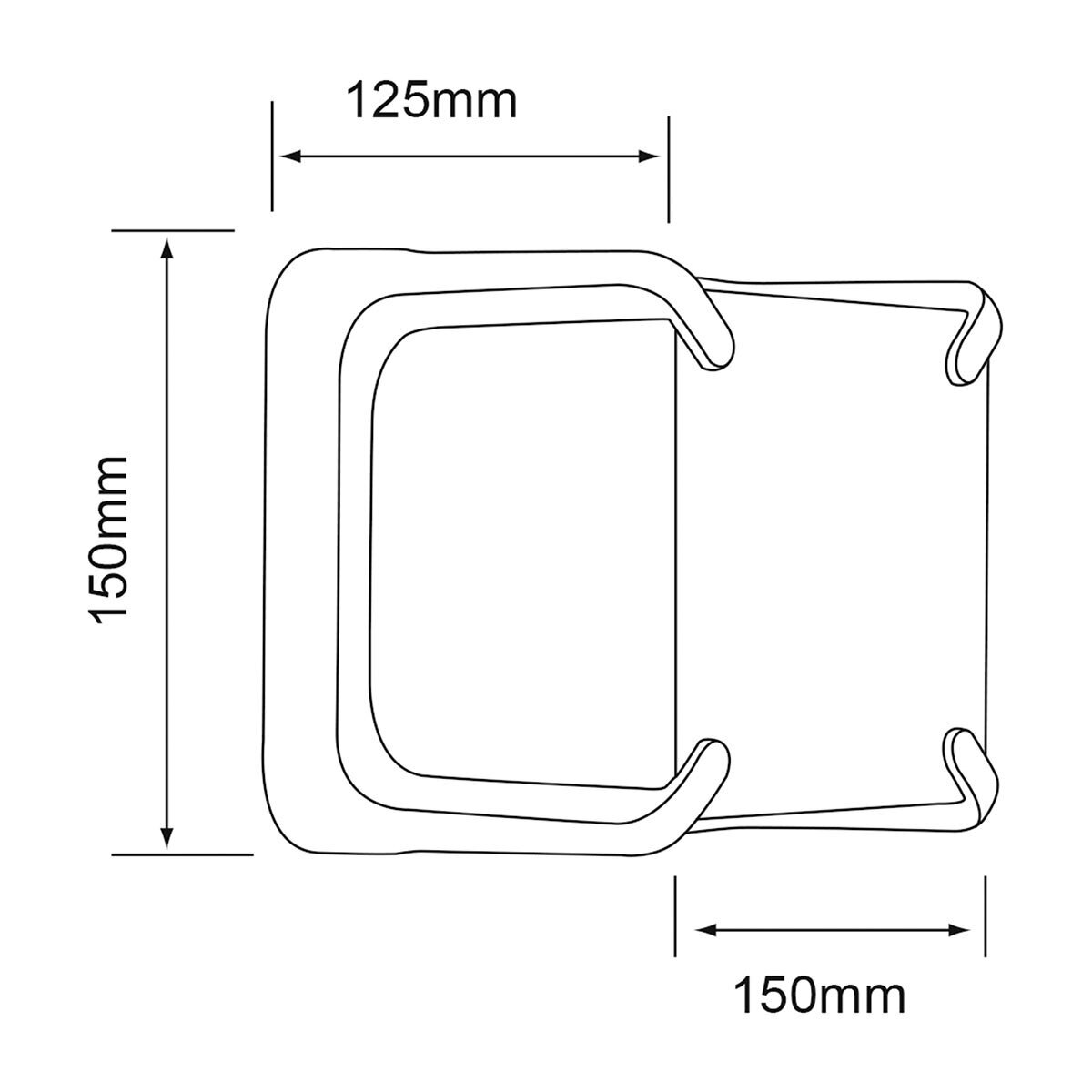 Tecnolite, Lámpara LED para Exterior Kybox