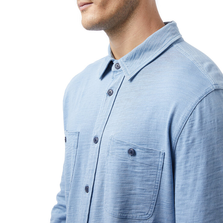 32 Degrees Cool Camisa para Caballero Extra Extra Grande azul
