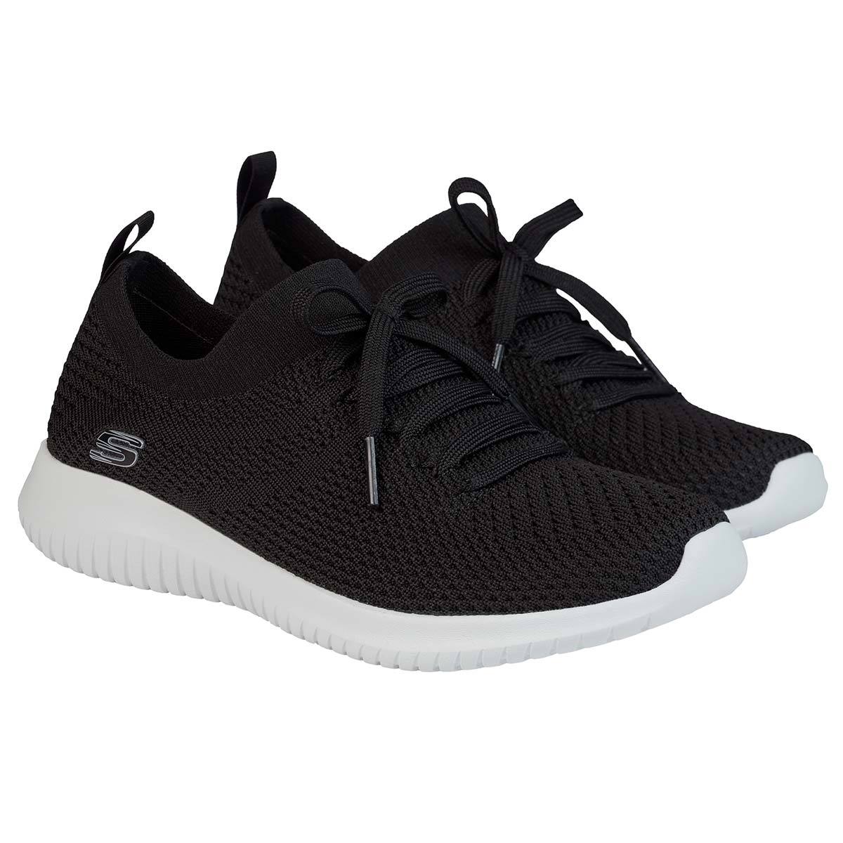 tenis skechers negro mujer