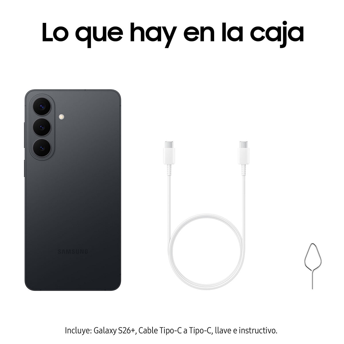 Samsung Galaxy S26+ 512GB Negro