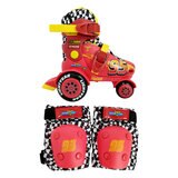 Pakki Patín De Aprendizaje Con Rodilleras, Cars
