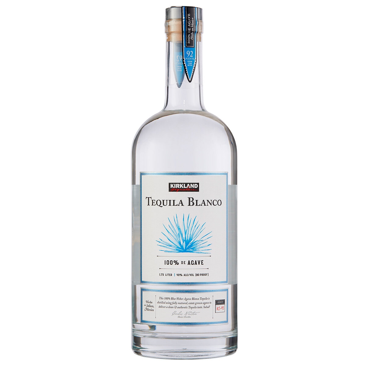 Tequila Kirkland Signature Blanco 1.75 L