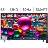 LG Pantalla 65" UHD 4K AI Smart TV