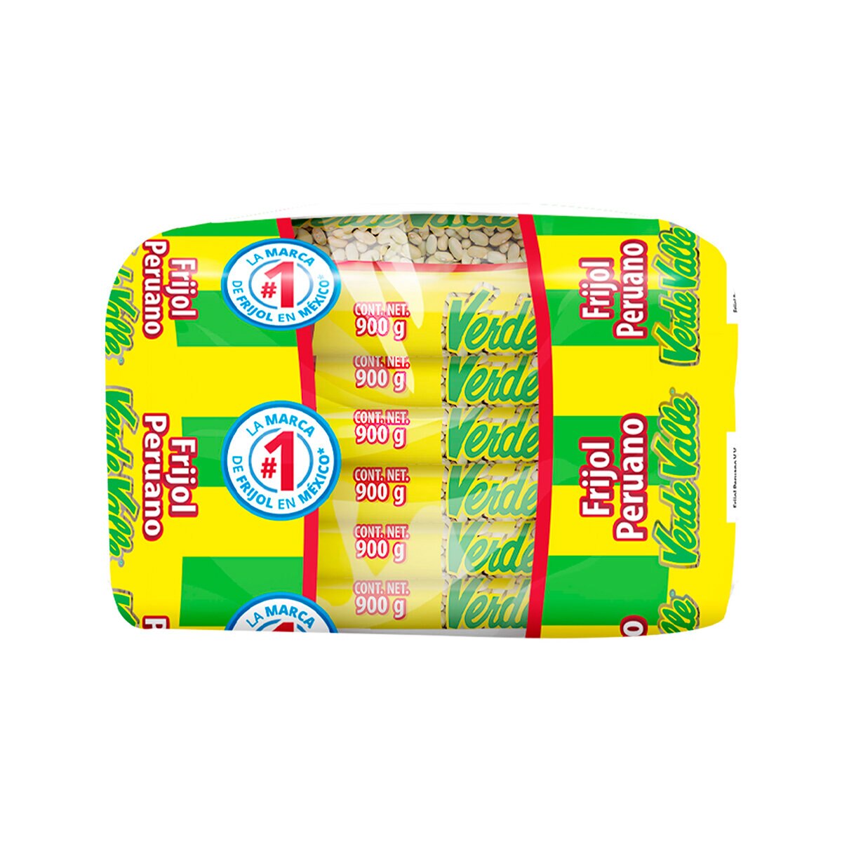 Verde Valle Frijol Peruano 6 pzas de 900 g
