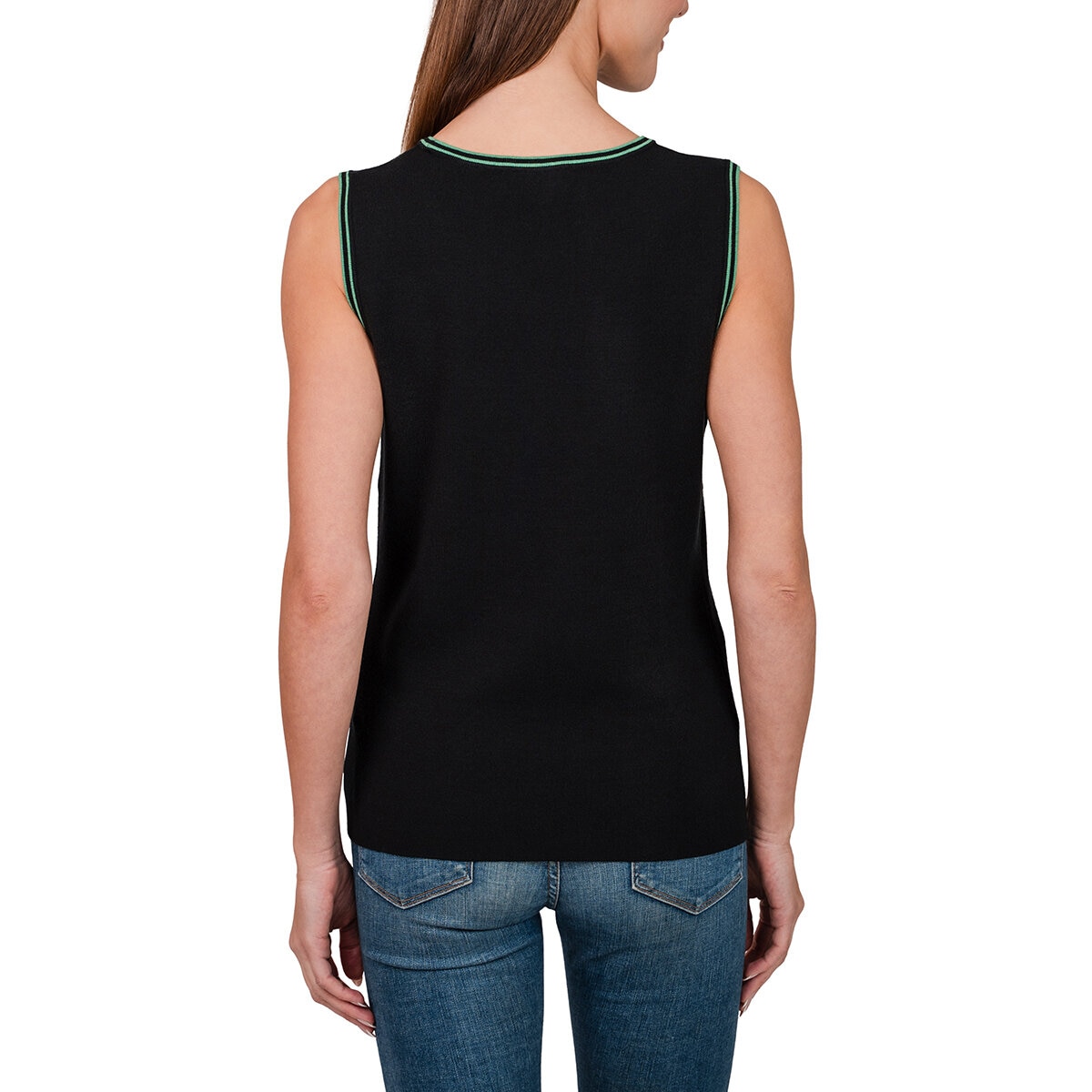 United Colors of Benetton Blusa para Dama Negro Chica