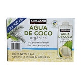 Kirkland Signature Agua de Coco Orgánica 12/330 ml Kirkland Signature Agua de Coco Orgánica 12/330 ml