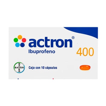 Actron 400 mg 10 Cápsulas