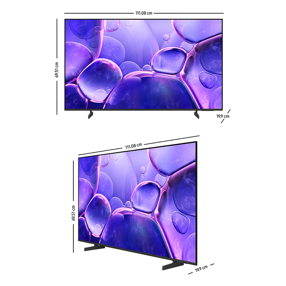 Samsung Pantalla 50" Crystal UHD Smart TV