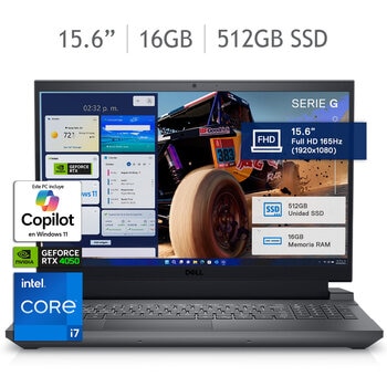 DELL Inspiron Gaming NB G15 5530 Laptop 15.6" Full HD Intel Core i7 16GB 512GB SSD