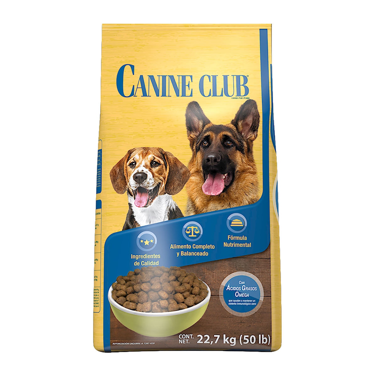  Canine Club Alimento para Perro 22.7 kg