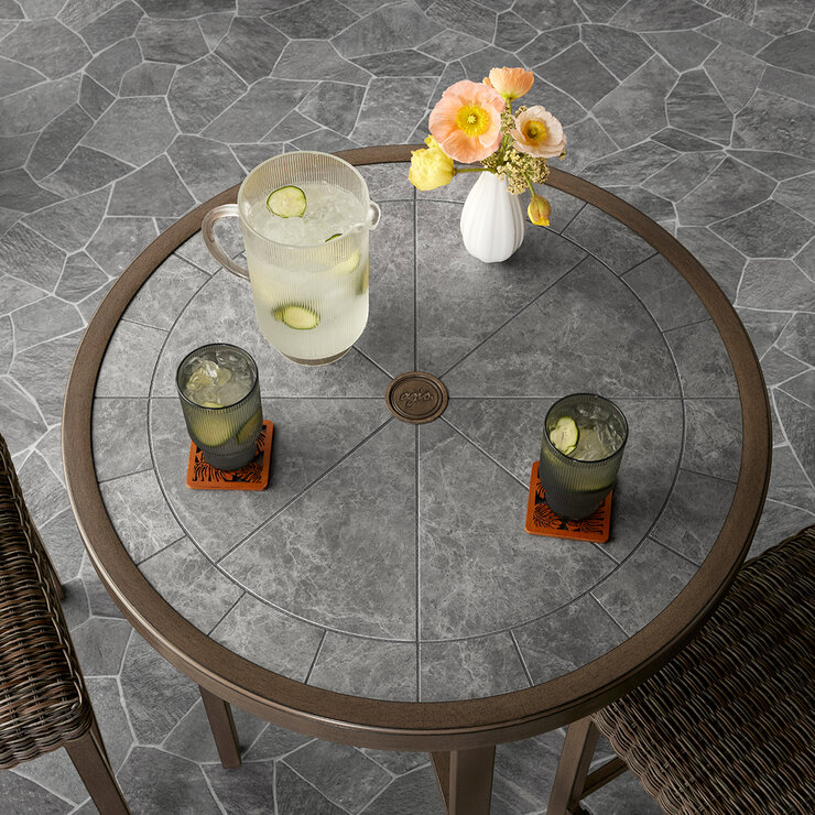 Agio, McKinnon Comedor Alto de 3 Piezas para Jardín