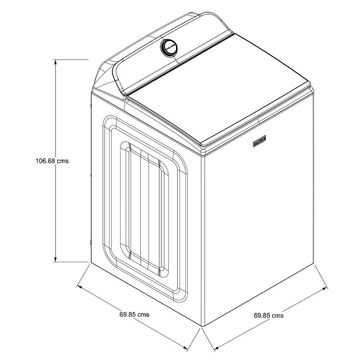 Maytag Lavadora 25Kg Sistema Pet Pro