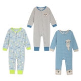 Koala Kids Mameluco 3 piezas para Bebé Nutria 12 Meses Koala Kids Mameluco 3 piezas para Bebé Nutria 12 Meses