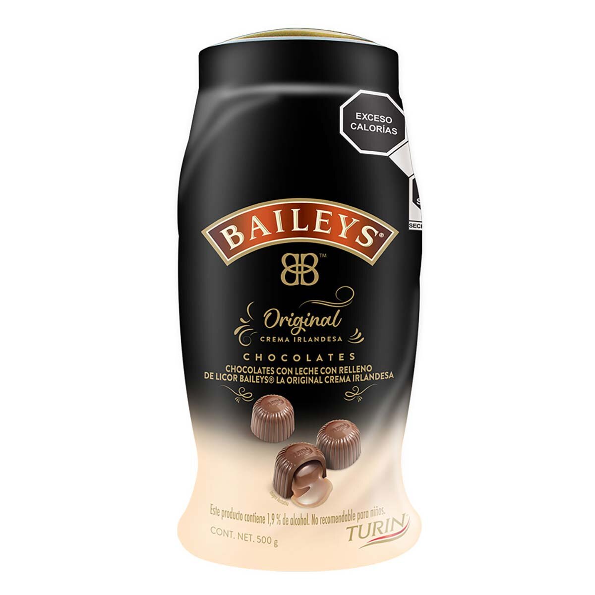 Turín Chocolates con Relleno de Licor Bailey's 500 g | Co