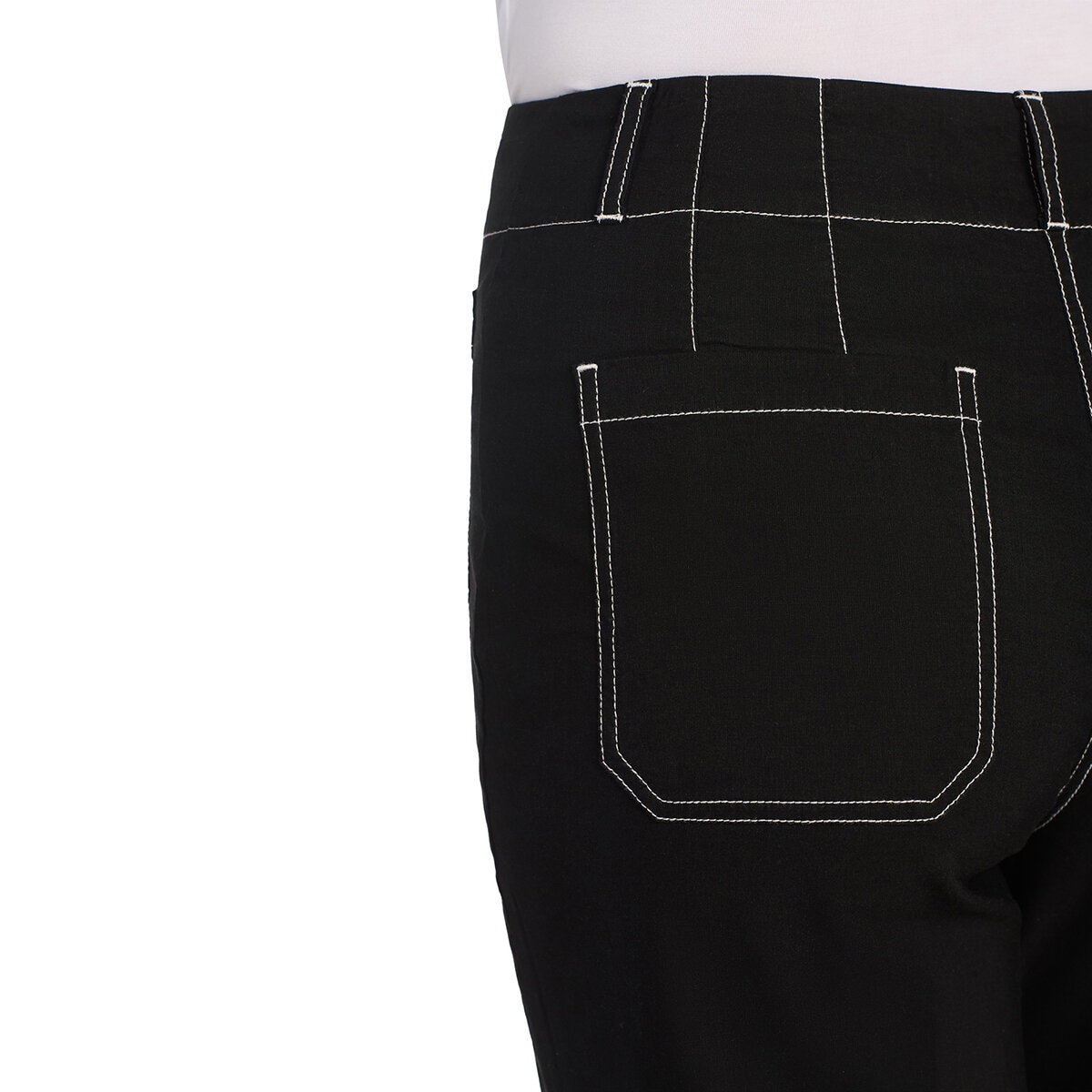 Hilary Radley Pantalones para Dama Negro 4