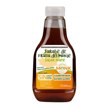 Monk Miel de Fruta del Monje Sabor Maple 900 ml