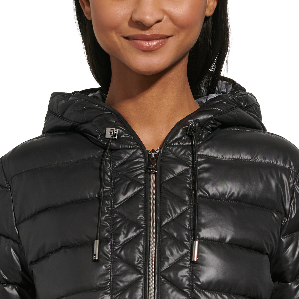 Kenneth Cole Chamarra para Dama Negro Chica