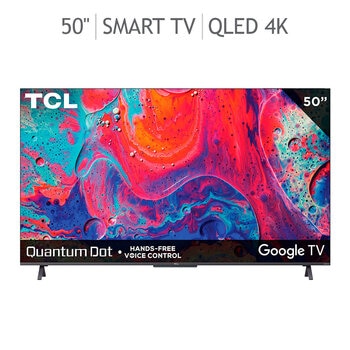 TCL Pantalla 50" QLED 4K UHD Smart TV