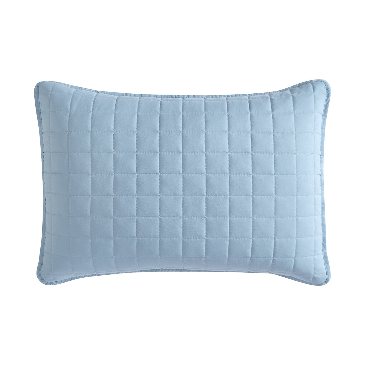 Juego de Edredón Queen de 6 piezas, Geométrico Azul