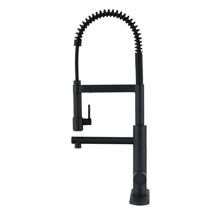 Moorefield, Monomando de Cocina Negro Mate, Vivant