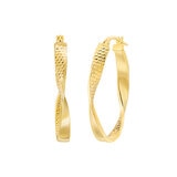 Arracadas, Oro Amarillo de 14K