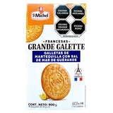 St Michel Galletas de Mantequilla con Sal de Mar 18 pzas de 50 g