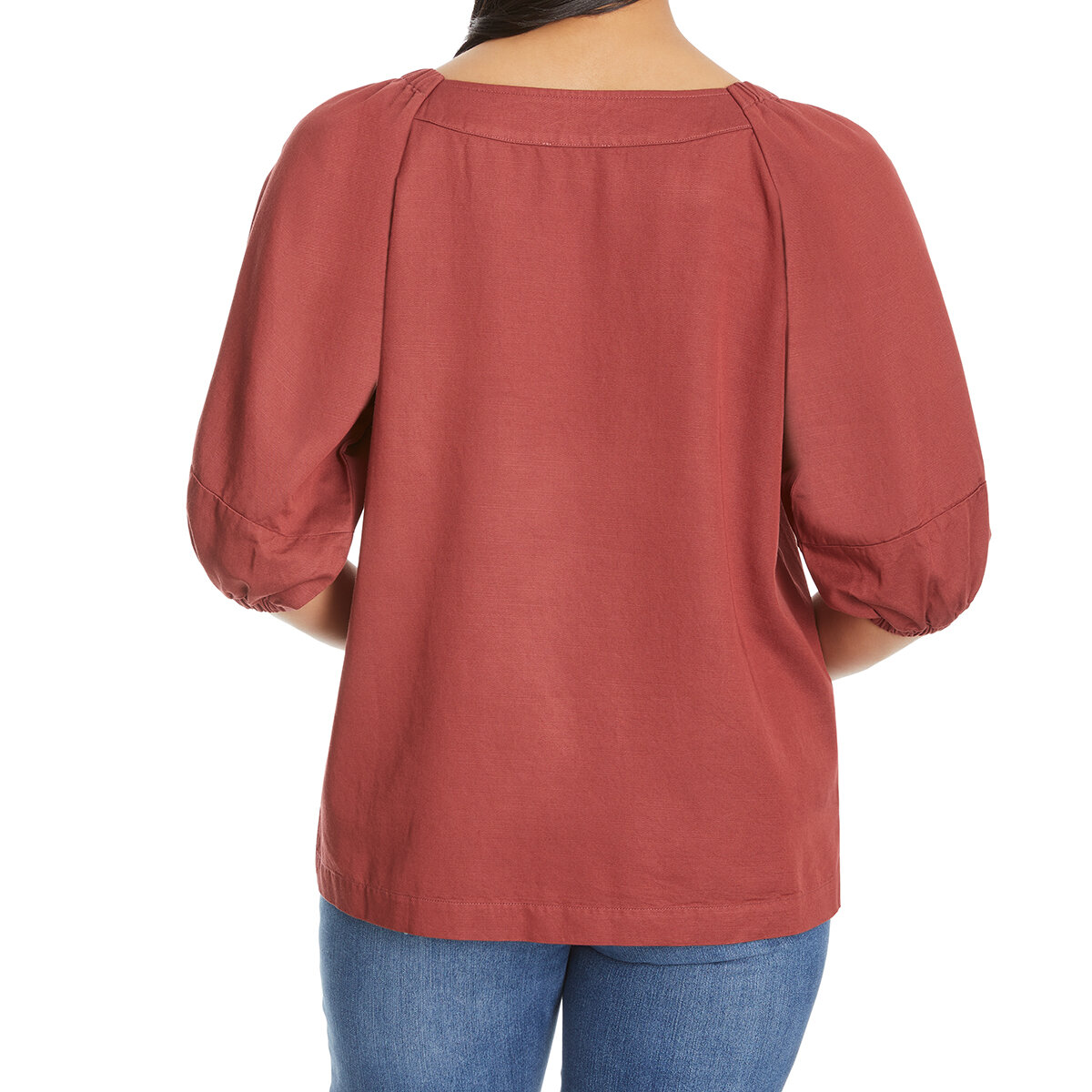 Jessica Simpson Blusa para Dama Rojo Extra Grande