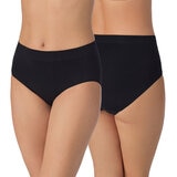 Carole Hochman Ropa interior para Dama 5 piezas Negro Extra Grande