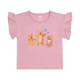 Pekkle Conjunto de 4 piezas para Niños y Niñas Rosa 6 Meses