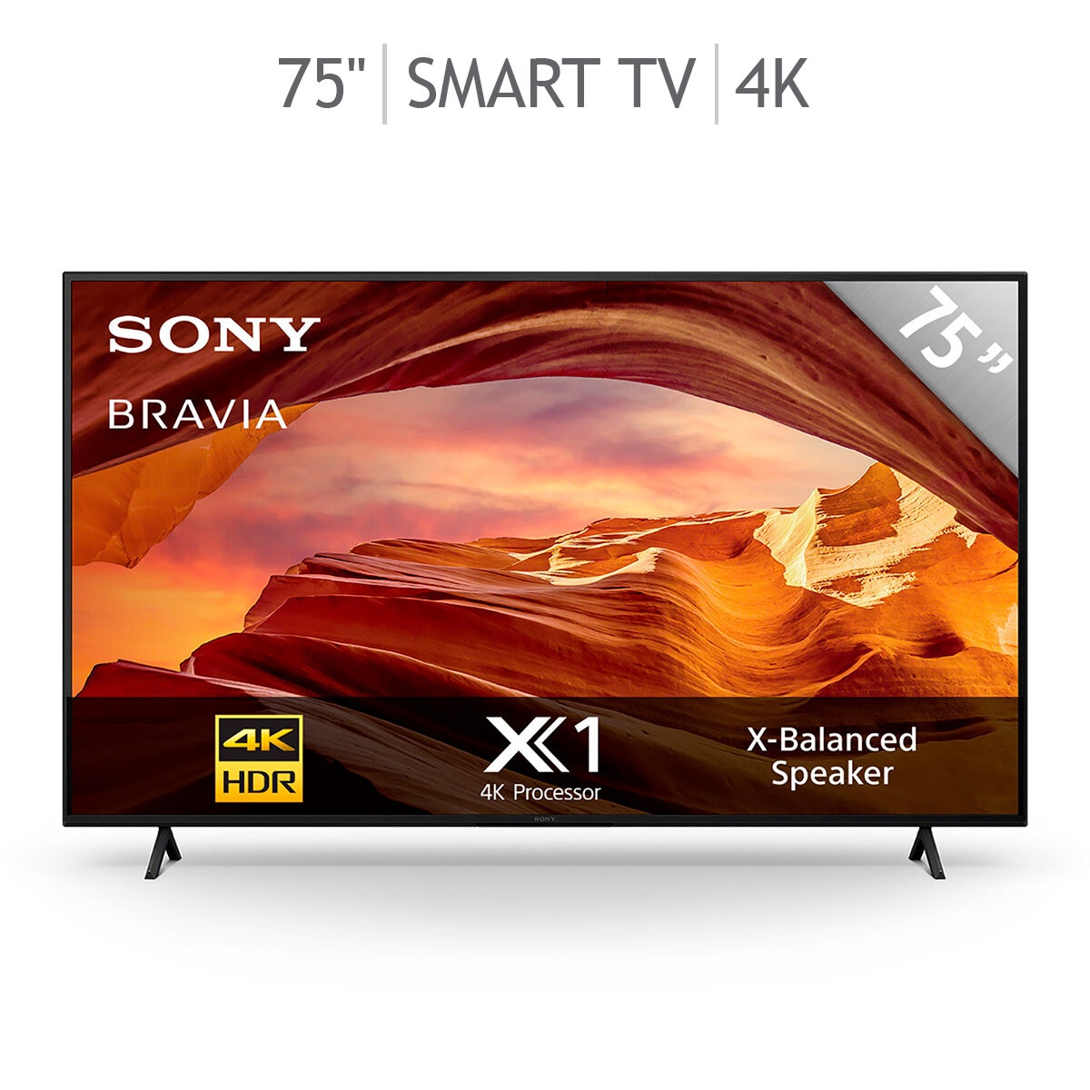 Sony Pantalla 75 4K UHD Smart TV