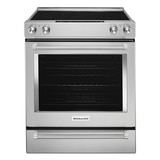 KitchenAid Estufa eléctrica con 5 quemadores 30"