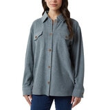 32 Degrees Heat Sobre camisa para Dama Gris Extra Chica 32 Degrees Heat Sobre camisa para Dama Gris Extra Chica