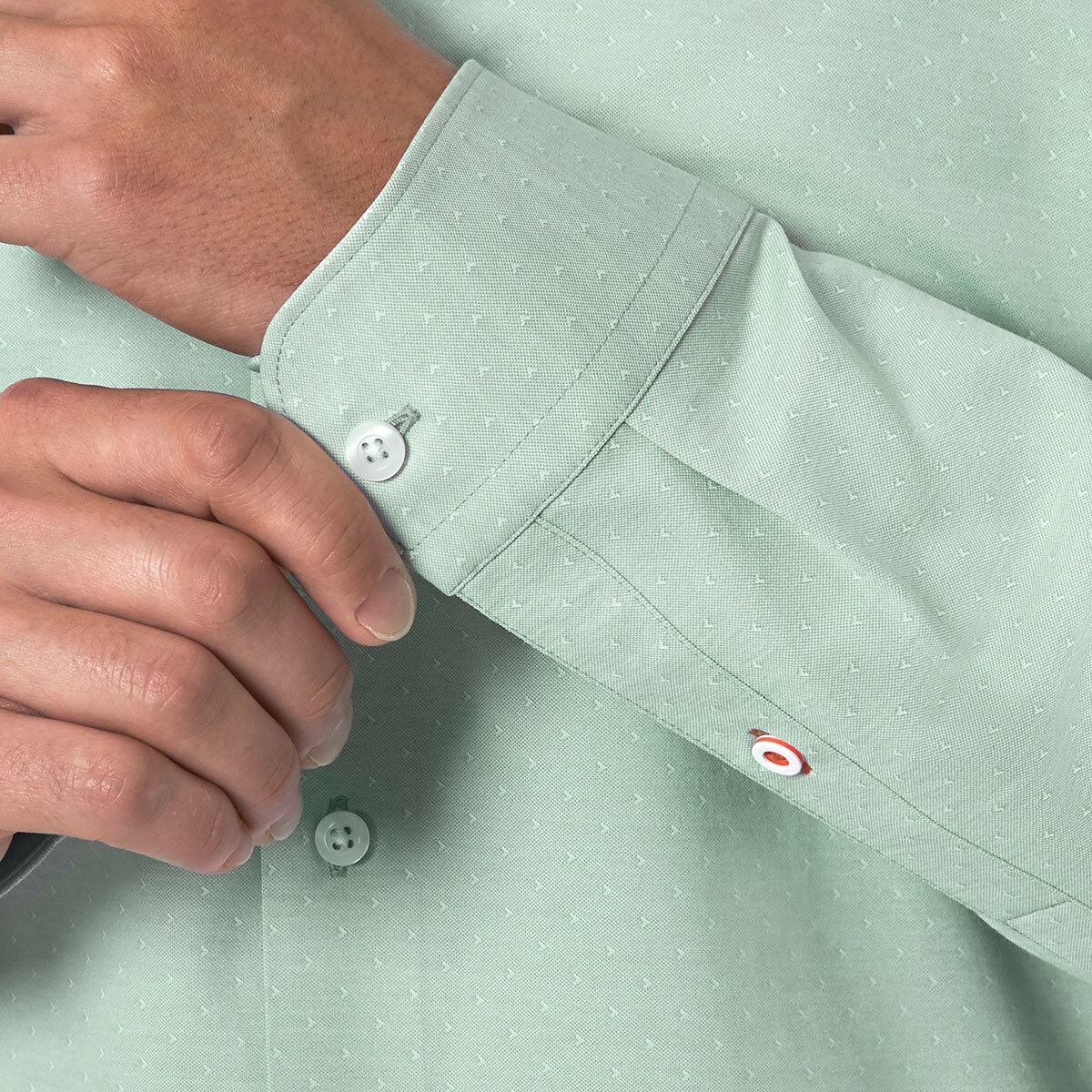 Modern Ambition Camisa para Caballero Verde Chica