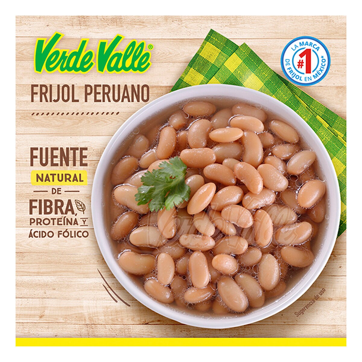 Verde Valle Frijol Peruano 6 pzas de 900 g