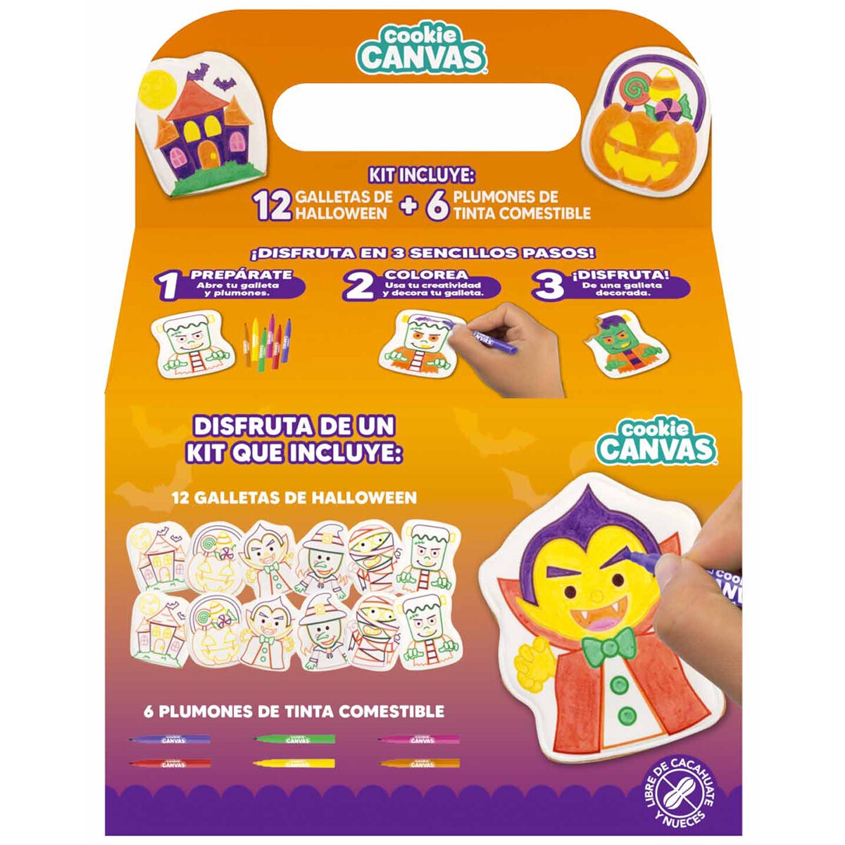 Decocookies Galletas Decoradas a Mano Halloween 744 g
