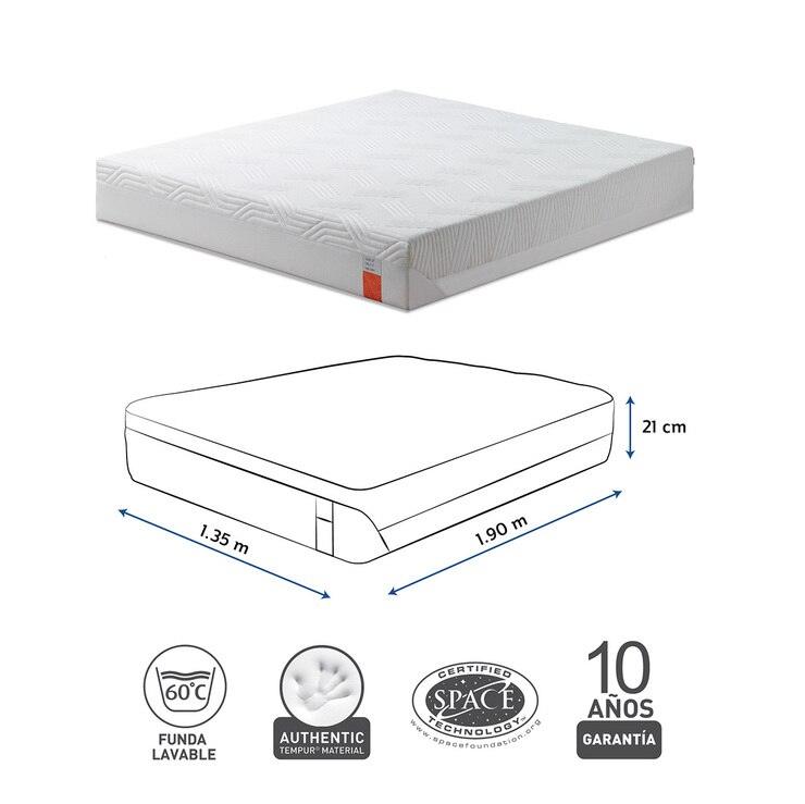 Tempur Original Supreme 21, colchón matrimonial Costco México