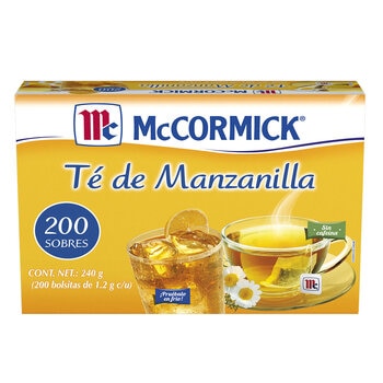Mccormick Té de Manzanilla 200 sobres