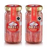Ortiz Anchoas en Aceite De Oliva 2 pzas de 95 g