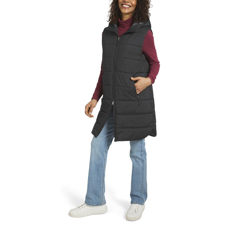 Eddie Bauer Chaleco Largo Acolchado para Dama Varias Tallas y Colores Eddie Bauer Chaleco Largo Acolchado para Dama Varias Tallas y Colores