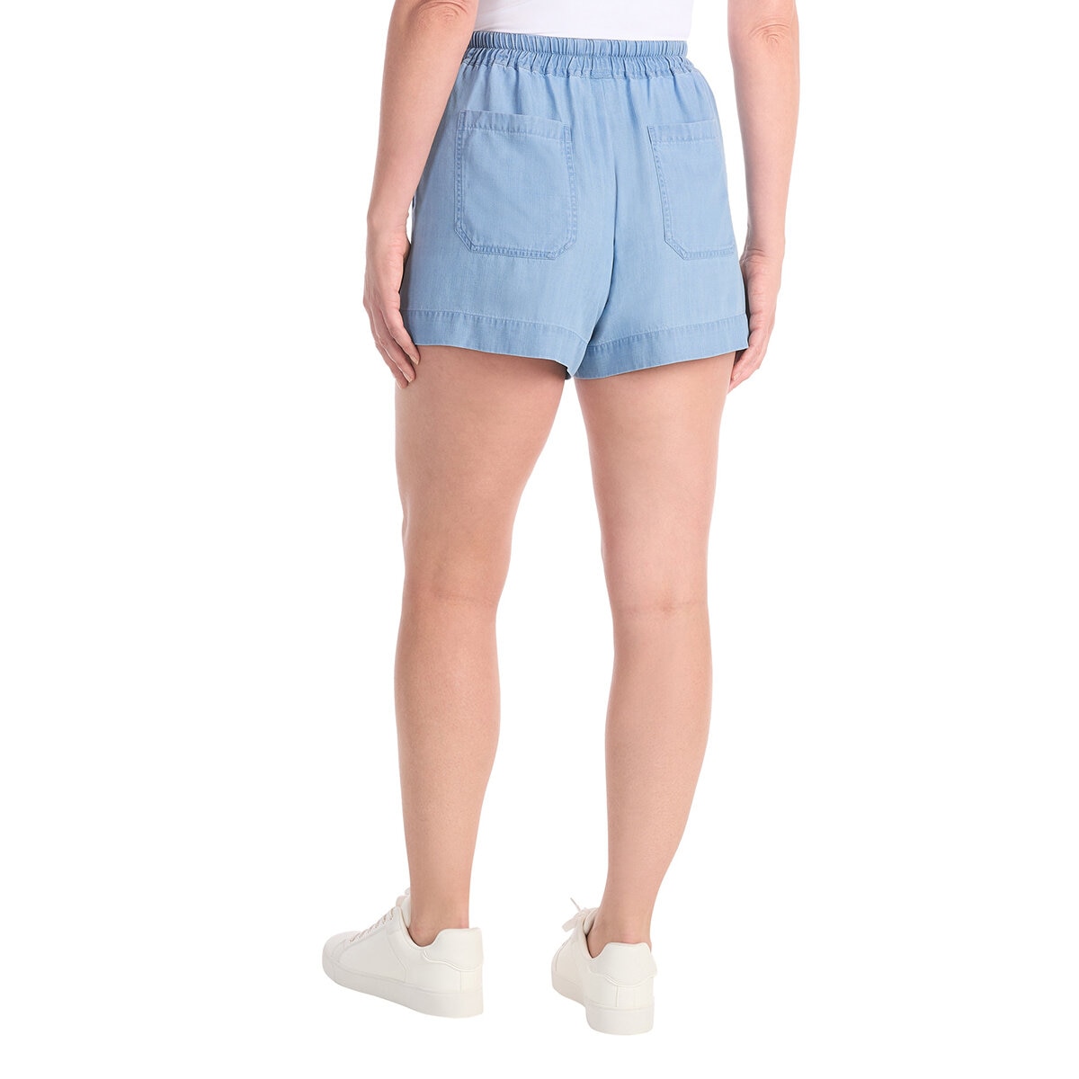 Hilary Radley Shorts para Dama Azul Claro Chica