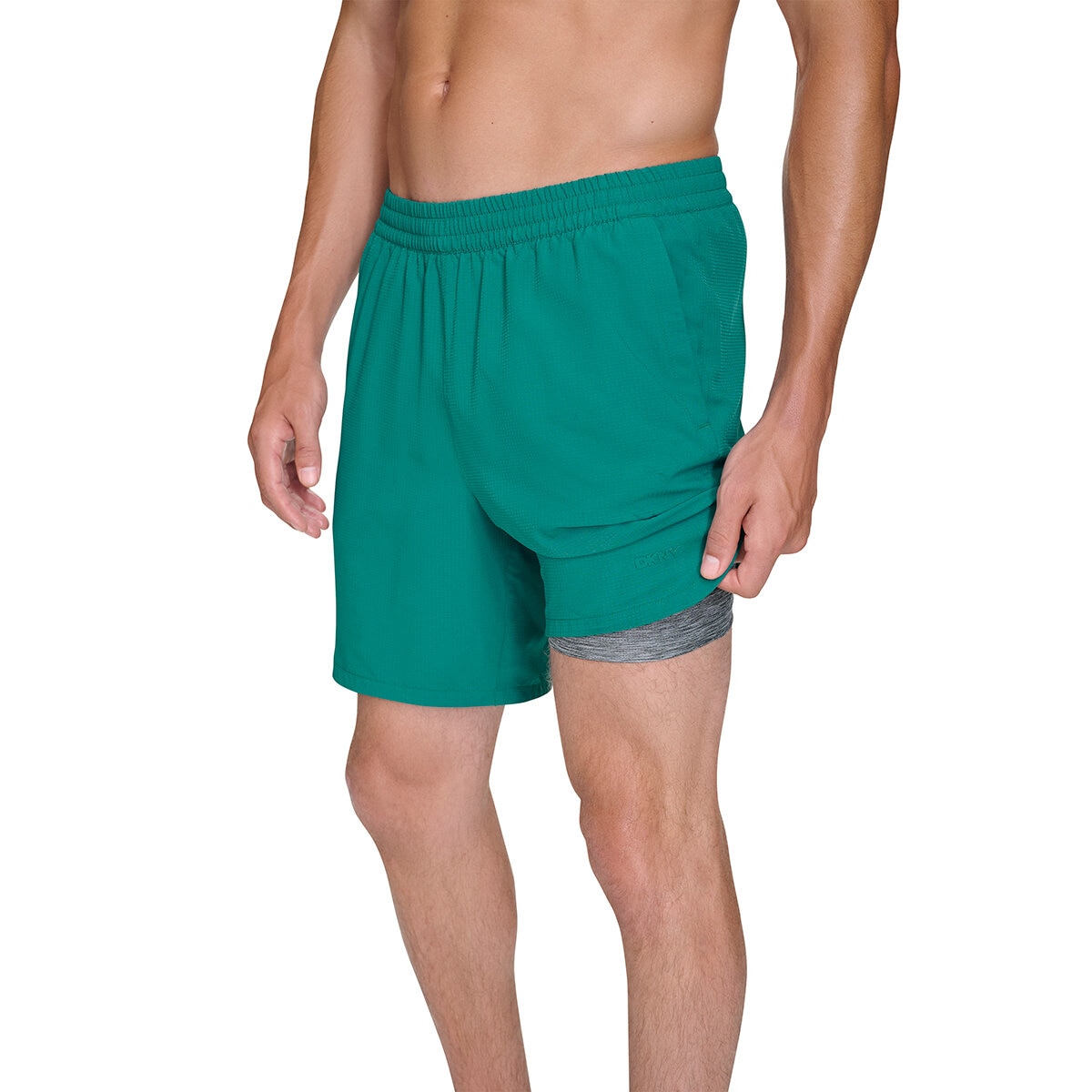 DKNY Traje de baño para Caballero verde mediana